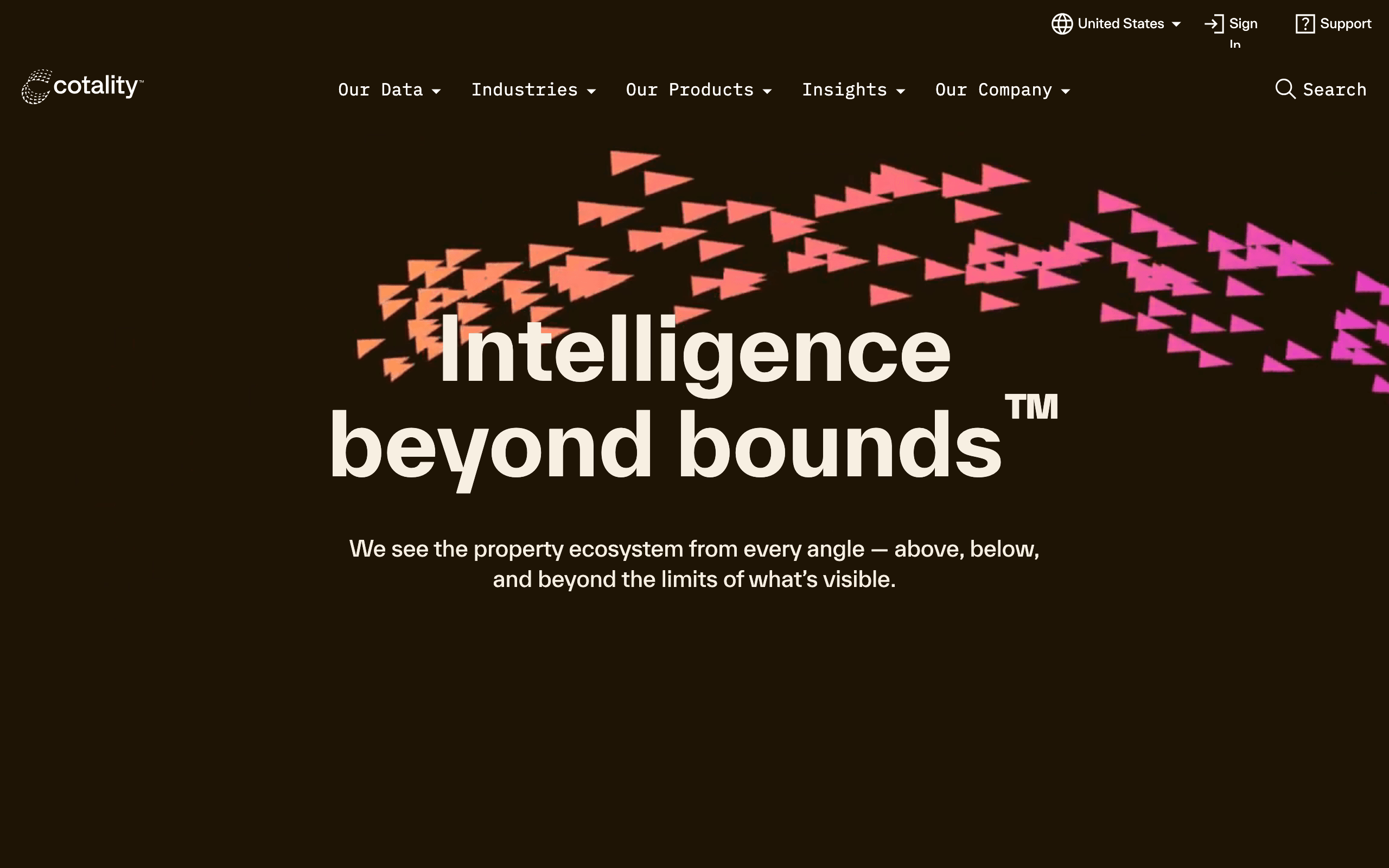 CoreLogic website homepage